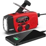 [UPGRADE] Esky Emergency Radios Hand Crank Self Powered Solar FM/AM/NOAA Weather