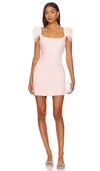 LIKELY Women's Mini Cameron Dress in Rose