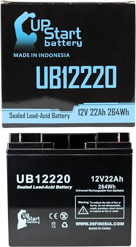 12V 22Ah Sealed Lead Acid Battery For SEARS CRAFTSMAN DIEHARD 1150