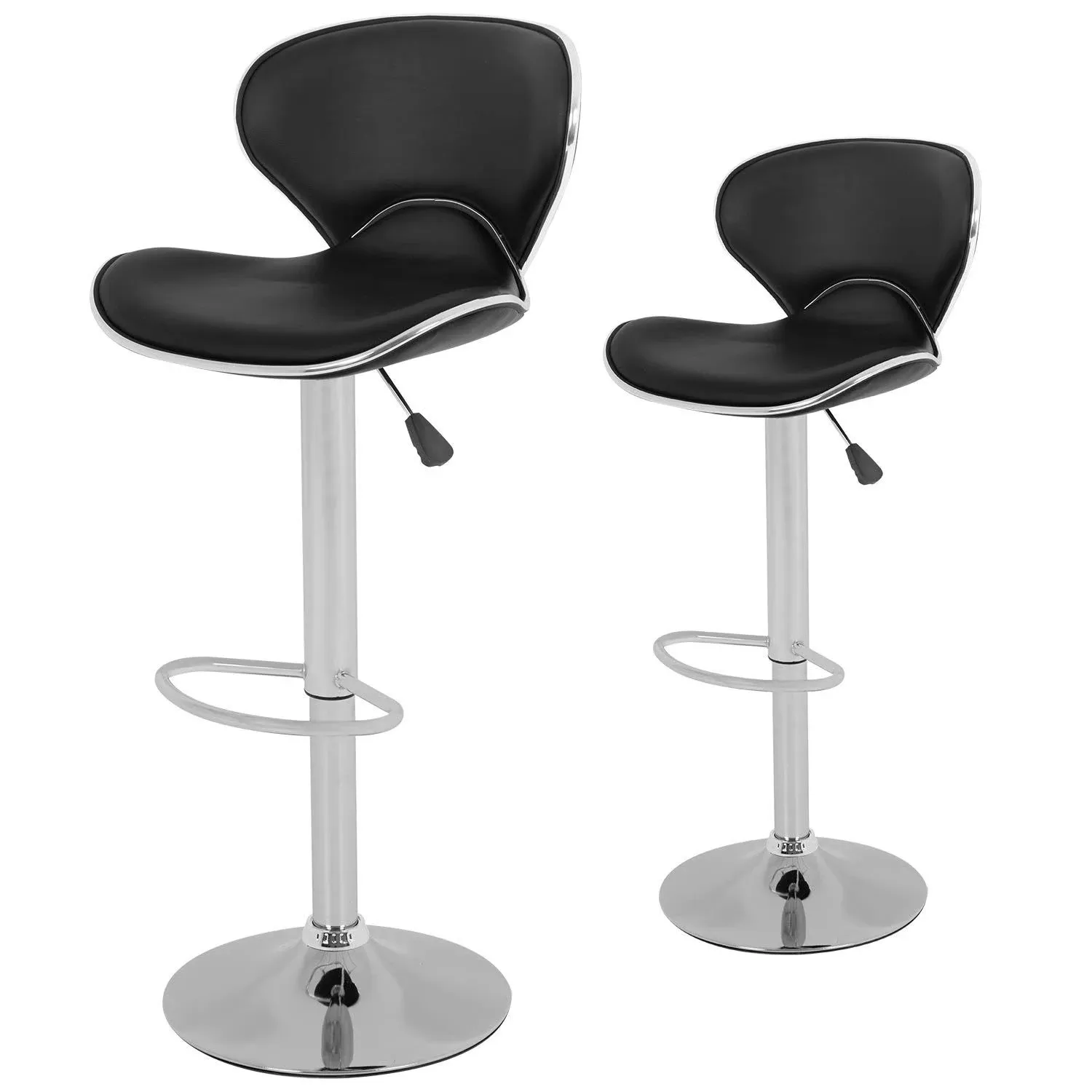 FDW Set of 2 Adjustable Bar Stools