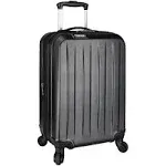 Elite Luggage Expandable Hardside Spinner Luggage, Burgundy, Carry-on 21-Inch