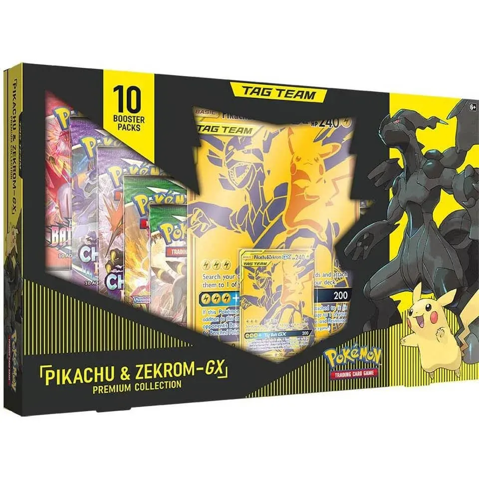 Pokemon TCG Pikachu & Zekrom GX Premium Collection