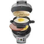 Hamilton Beach Breakfast Sandwich Maker with Timer