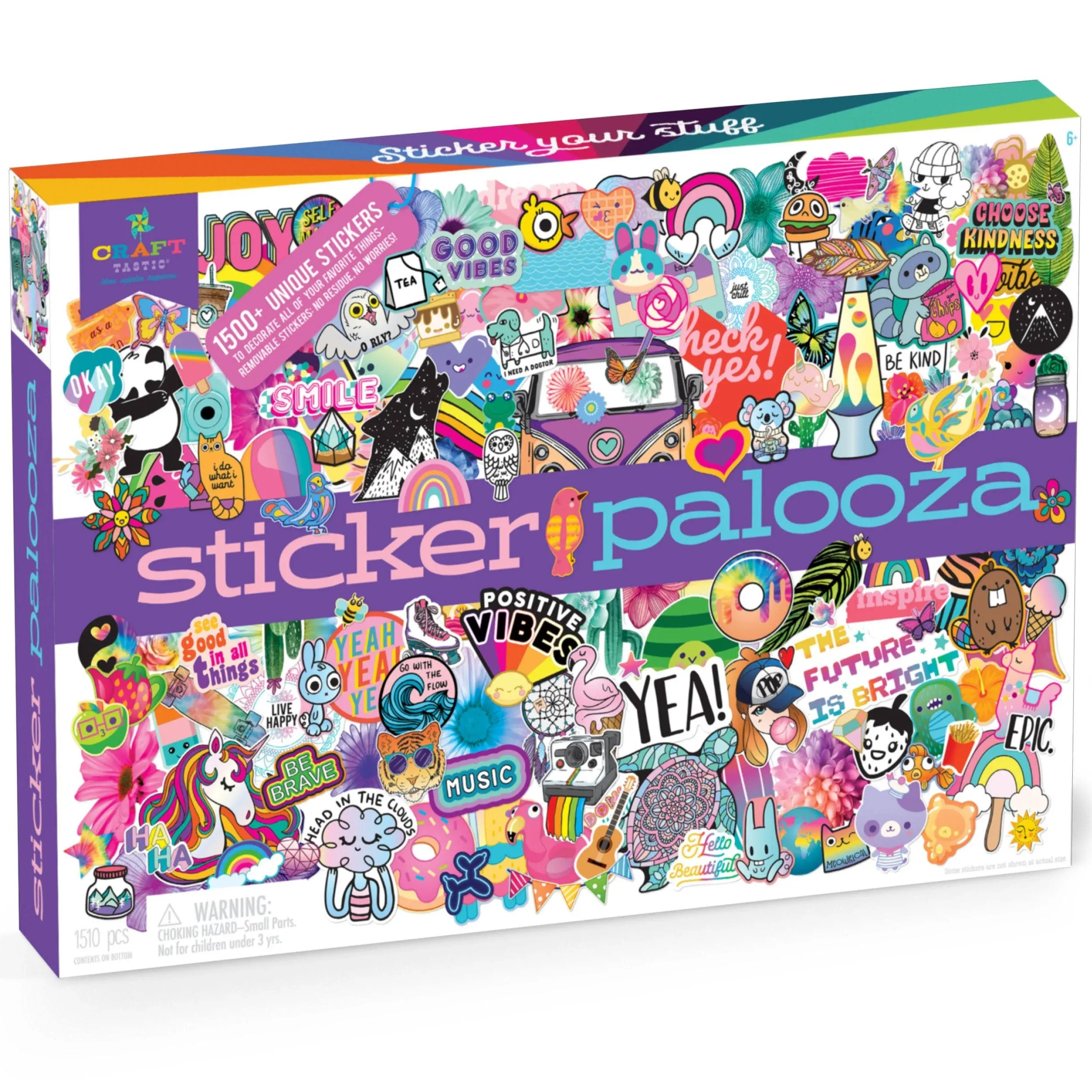 Craft-tastic — Sticker Palooza — 1500+ Cute & Trendy Stickers for Kids