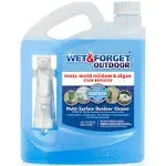 Wet & Forget Outdoor Ready to Use Mildew Stain Remover - 64 oz jug