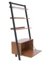 Vlad 3-shelf 1 Door Etagere In Brown