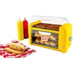 Nostalgia Oscar Mayer Extra Large 8 Hot Dog Roller & 8 Bun Toaster