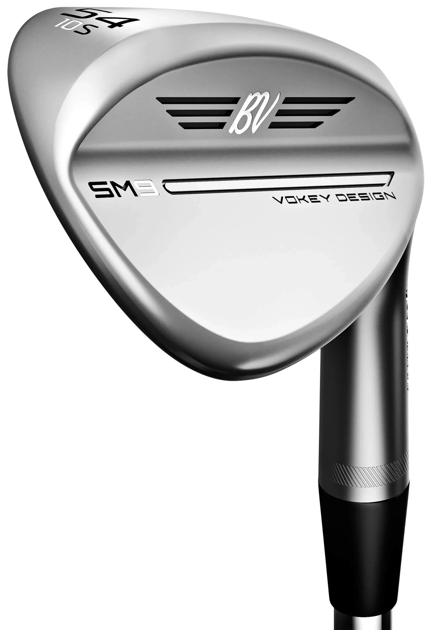 Titleist Vokey SM9 Brushed Steel Golf Wedge - 50* 08* F Grind