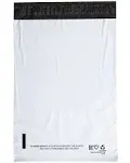 USPACKSMART White Plastic Poly Mailers 9&#034;X12&#034; | Shipping Bags for Clothing, Book