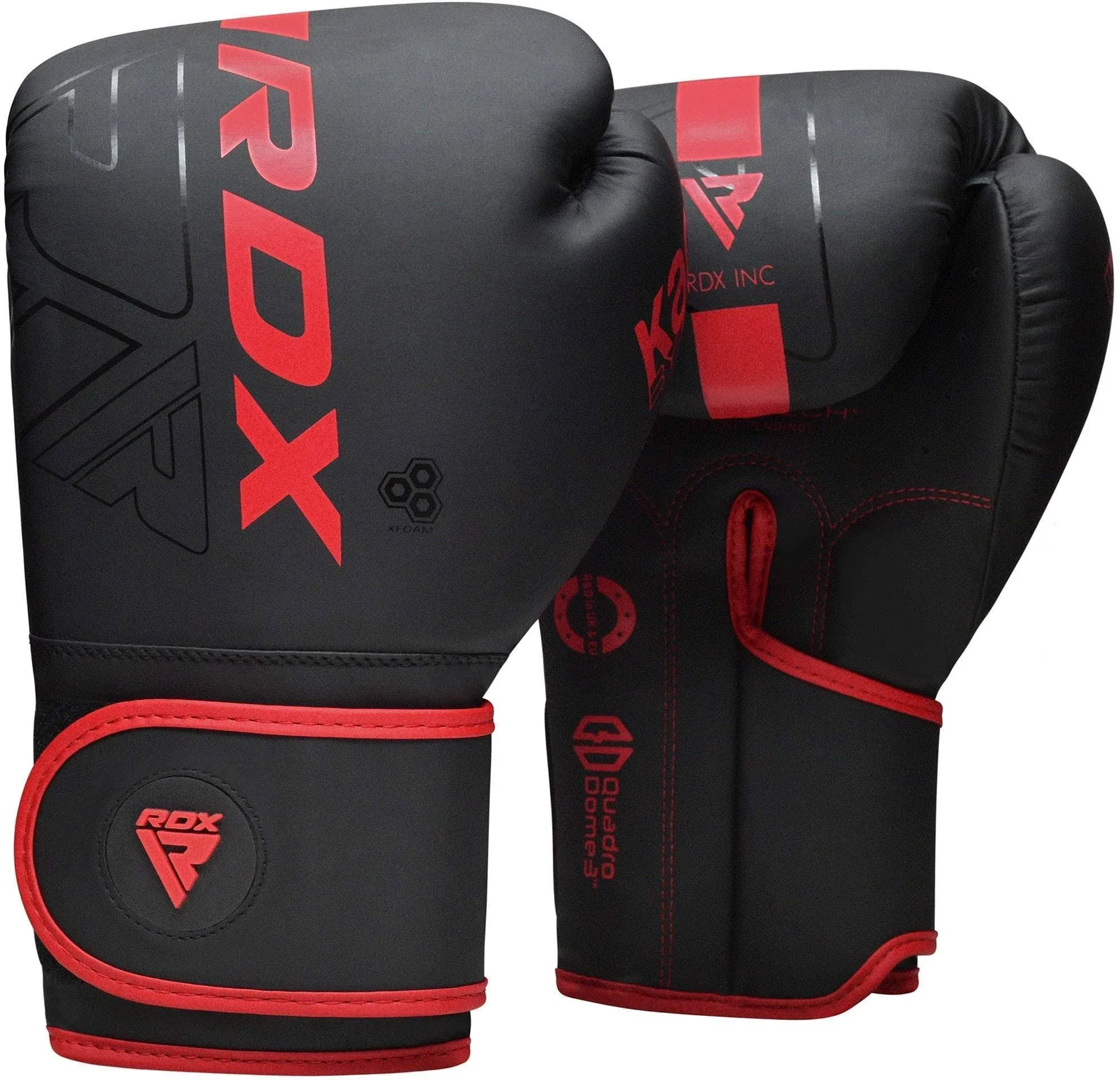 RDX Boxing Gloves Men Women, Pro Training Sparring, Maya Hide Leather Muay Thai MMA Kickboxing, Adult Heavy Punching Bag Gloves