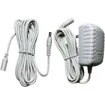 10ft SMAVCO 18V AC/DC Adapter + 11ft Extra Long Cable Male to Female Connector for Hunter Douglas Charger PowerView 2002000036 2989048000 Amigo 7806000000 - Female Connector: 2.1mm x 5.5mm Jack