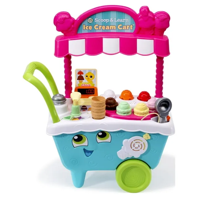 Leapfrog Scoop and Learn Ice Cream Cart Deluxe (Frustration Free Packaging)