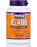 NOW Foods, E-400, D-альфа зі змішаними токоферолами, 268 мг (400 МО), 100 капсул