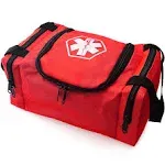 ASA TECHMED First Aid Responder EMS Emergency Medical Trauma Bag EMT, Fire Fighter, Police Officer, Paramedics, Nurse, Black