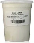 100% Pure Unrefined Raw SHEA BUTTER - from the nut of the African Ghana Shea Tree (28 oz)