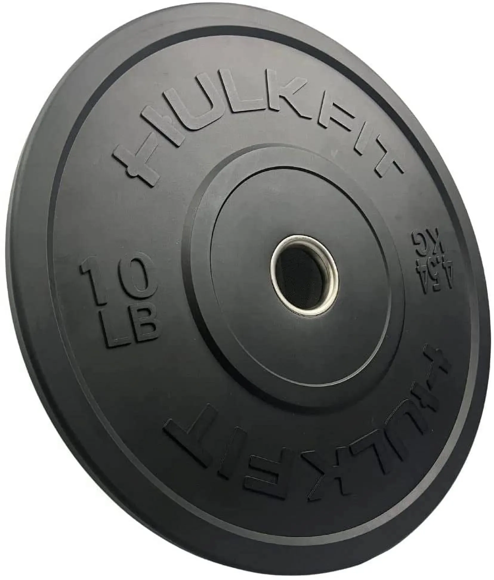 HULKFIT 2” Olympic Low Bounce Shock Absorbing Bumper Weight Plates