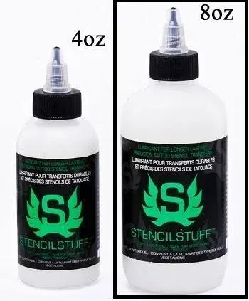 Stencil Stuff Tattoo Stencil Application Solution, 8 oz