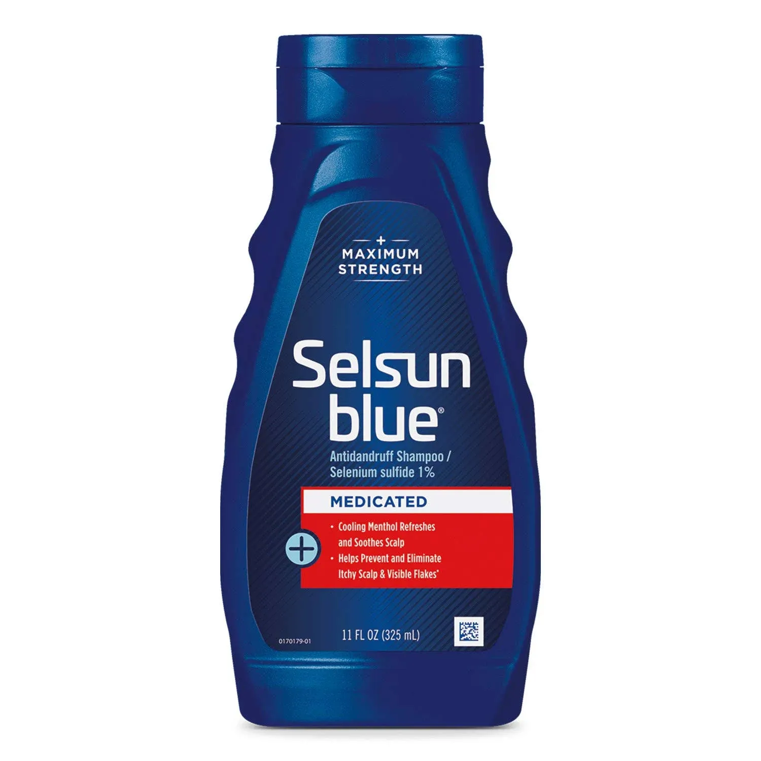 Selsun Blue Medicated Maximum Strength Dandruff Shampoo 11 Ounce