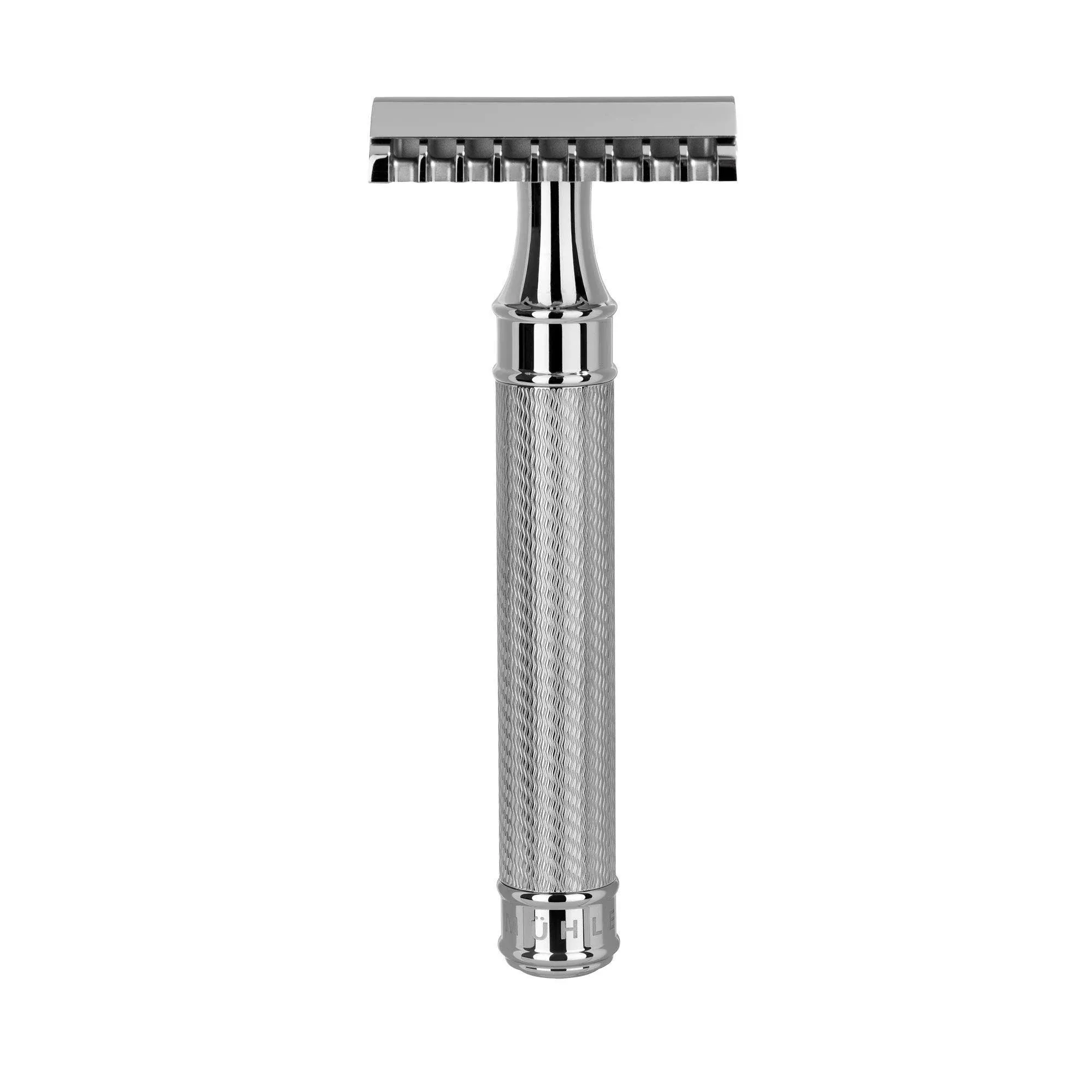 MÜHLE TRADITIONAL Grande Stainless Steel Safety Razor (Open Comb)