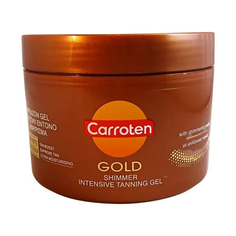 Carroten Gold Shimmer Intensive Tanning Gel SPF0