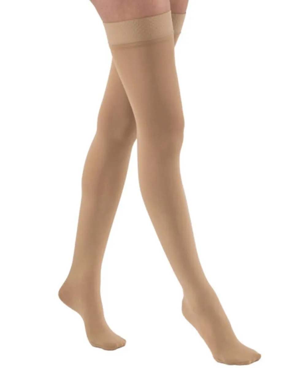 Jobst Relief 20-30 Thigh-Hi Beige Large  Silicone Band