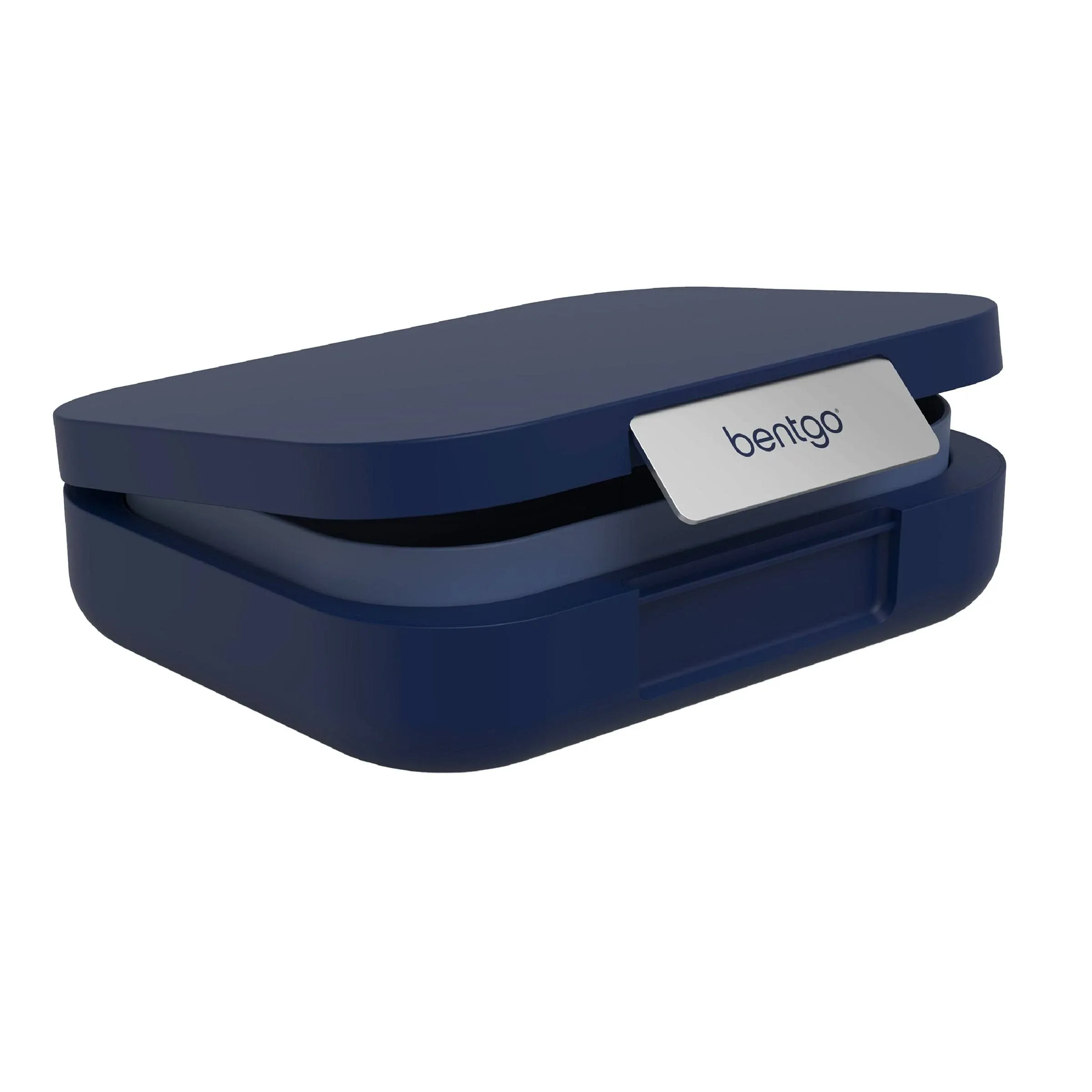 Bentgo Modern - Versatile 4-Compartment Bento-Style Lunch Box for Adults and Teens, Leak-Resistant, Ideal for On-the-Go Balanced Eating - BPA-Free, Matte Finish and Ergonomic Design (Navy)