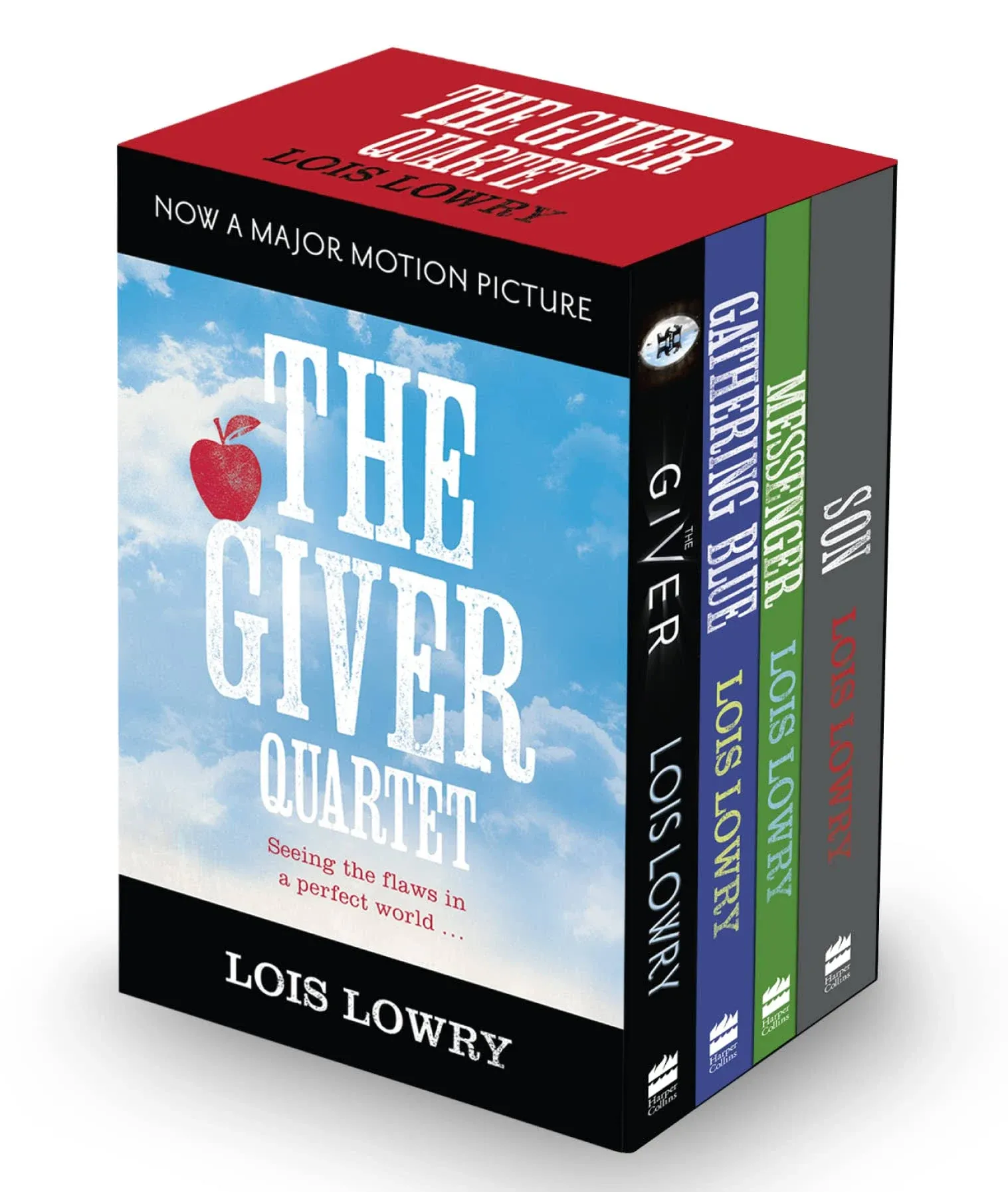 The Giver Quartet Complete Series 4 Books Collection Box Set by Lois Lowry (The Giver, Gathering Blue, Messenger & Son)