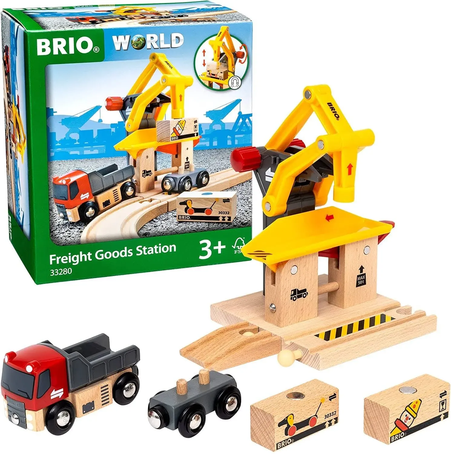 Brio 33280 Freight Goods Station