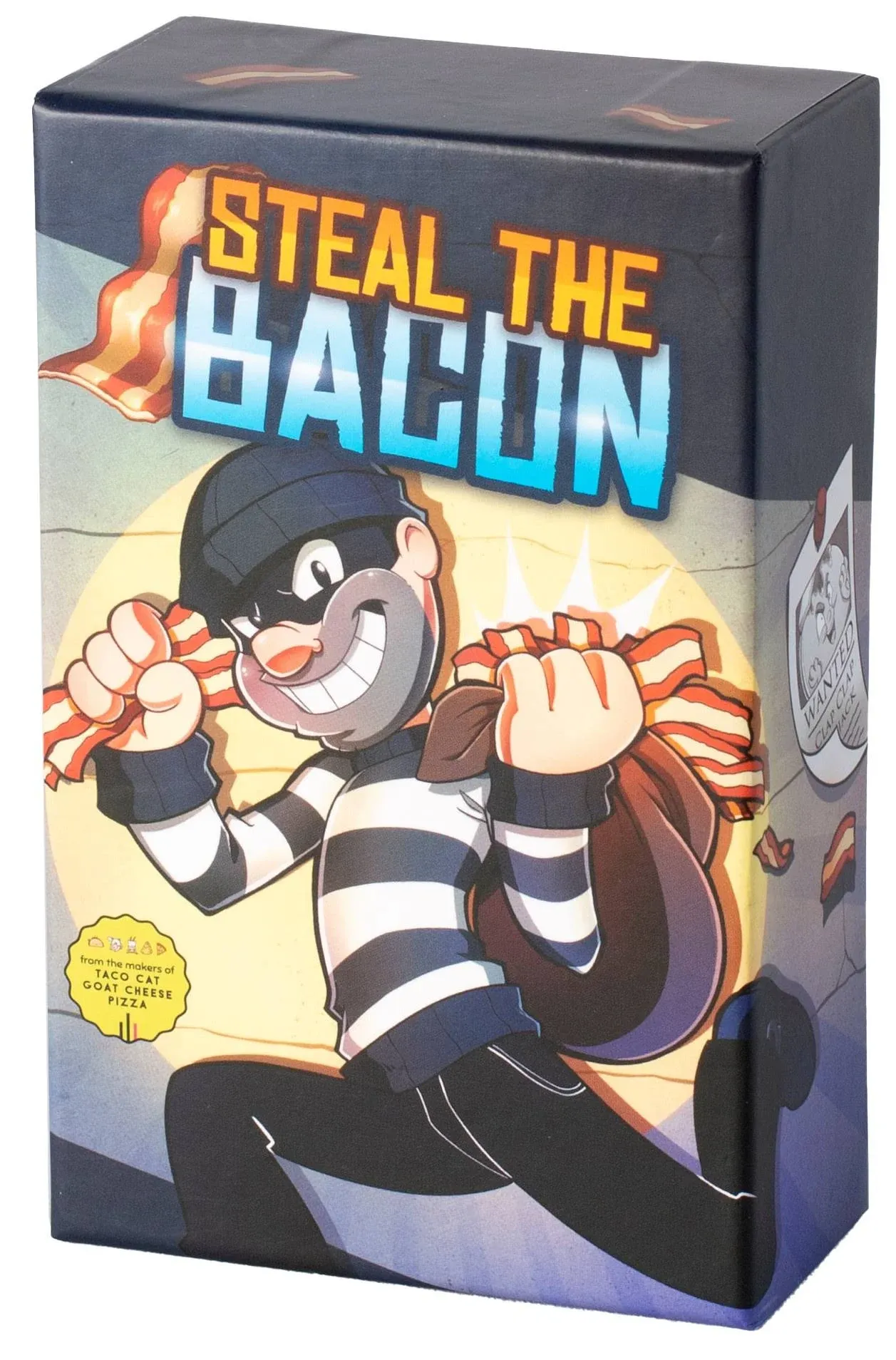 Steal The Bacon Card Game - by Taco Cat Goat Cheese Pizza – Fun Family Games for Kids and Adults – Who Doesn’t Love Bacon? Easy to Learn & Great Gift for Kids Ages 8+