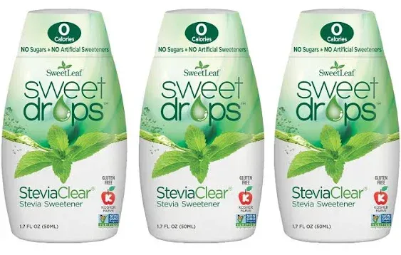 SweetLeaf Sweet Drops - Stevia Sweetener SteviaClear 1.7 fl.oz