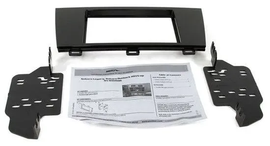 Metra 95-8906HG Double DIN Dash Kit for 2015-UP Subaru Legacy /Outback (Black)