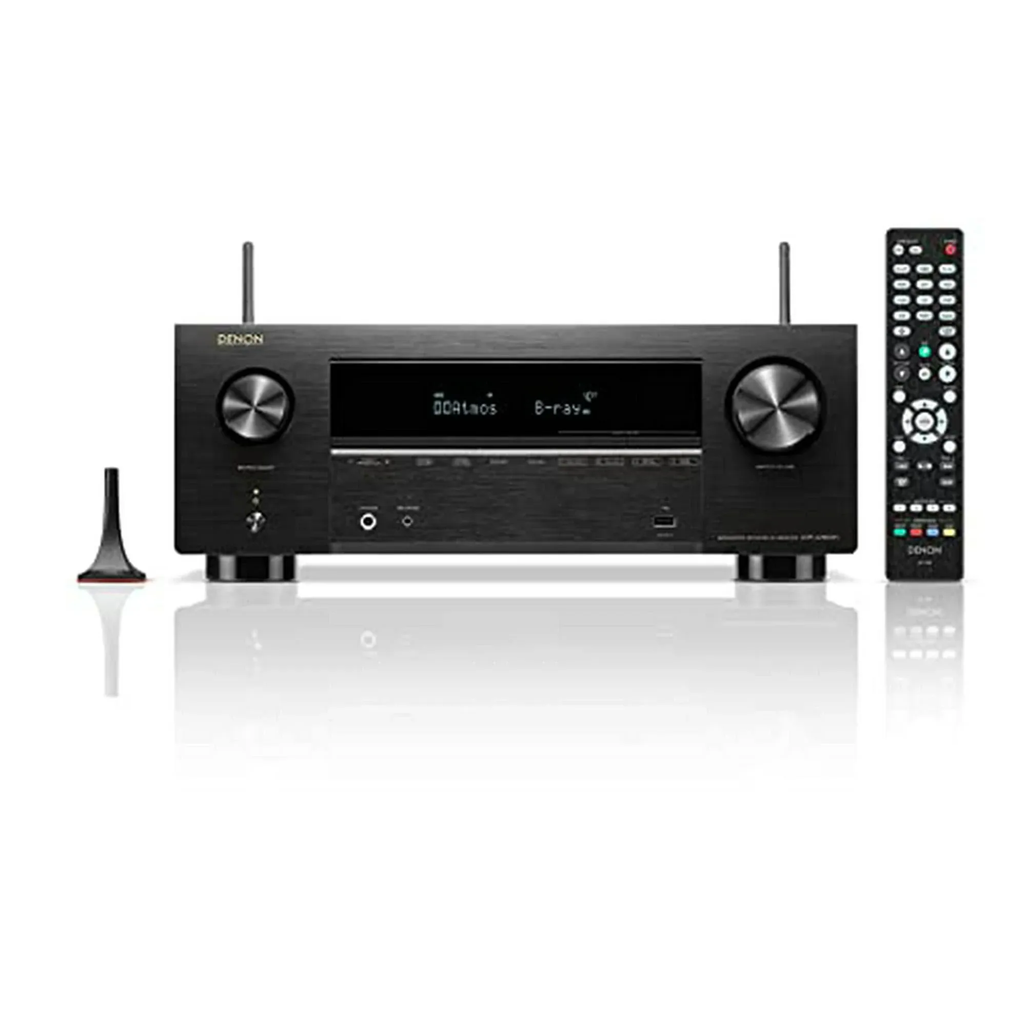 Denon AVR-X2800H 7.2-Channel Surround Receiver New 8K Ultra HD HDR10+ eARC Black