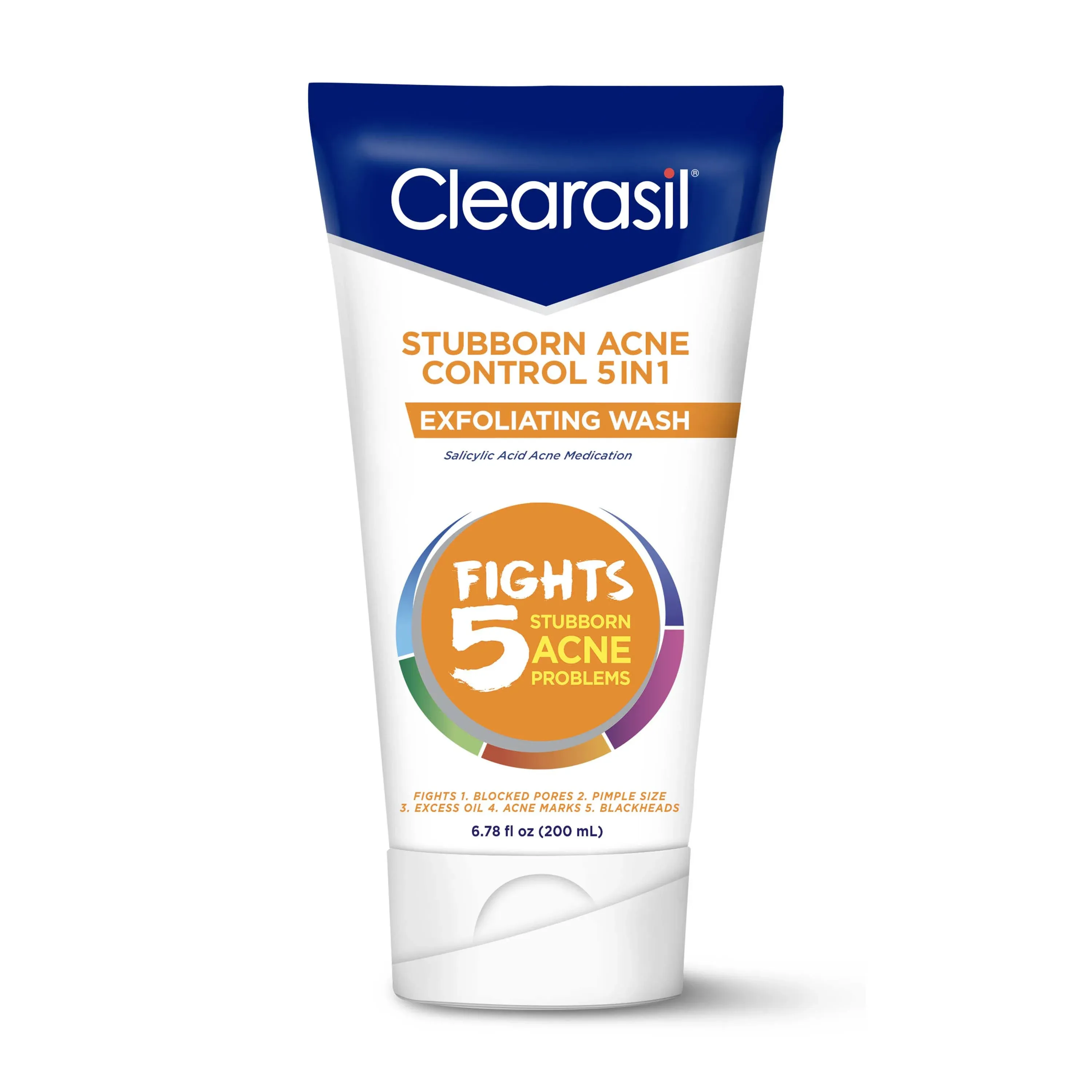 Clearasil Ultra 5in1 Exfoliating Wash, 6.78 oz.