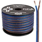 Skar Audio 12 Gauge AWG Audio Speaker Wire - 30 Feet (Blue/Brown)