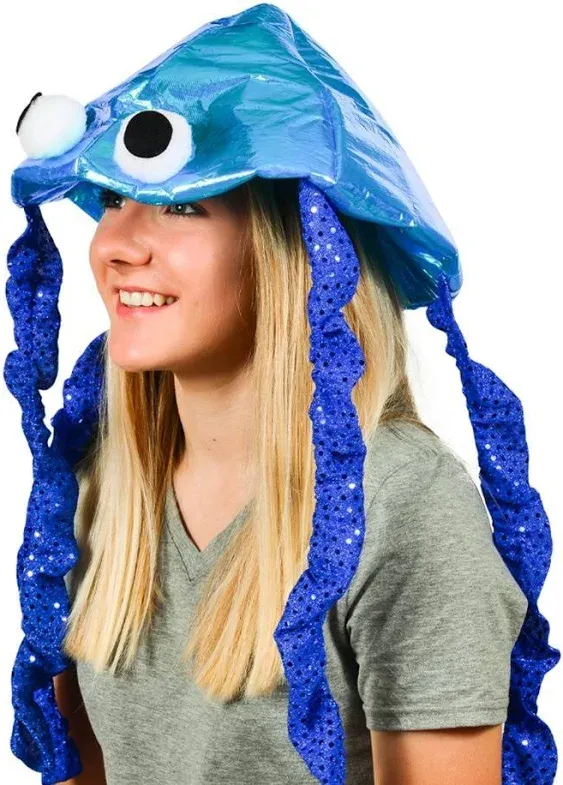 Tigerdoe Jellyfish Hat - Jellfish Costume - Animal Hats - Fish Hats - Costume Hat