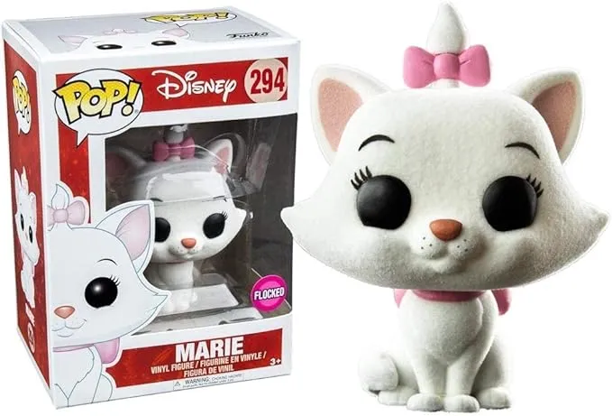 Funko Pop! Disney #294 The Aristocats Flocked Marie (Hot Topic Exclusive)