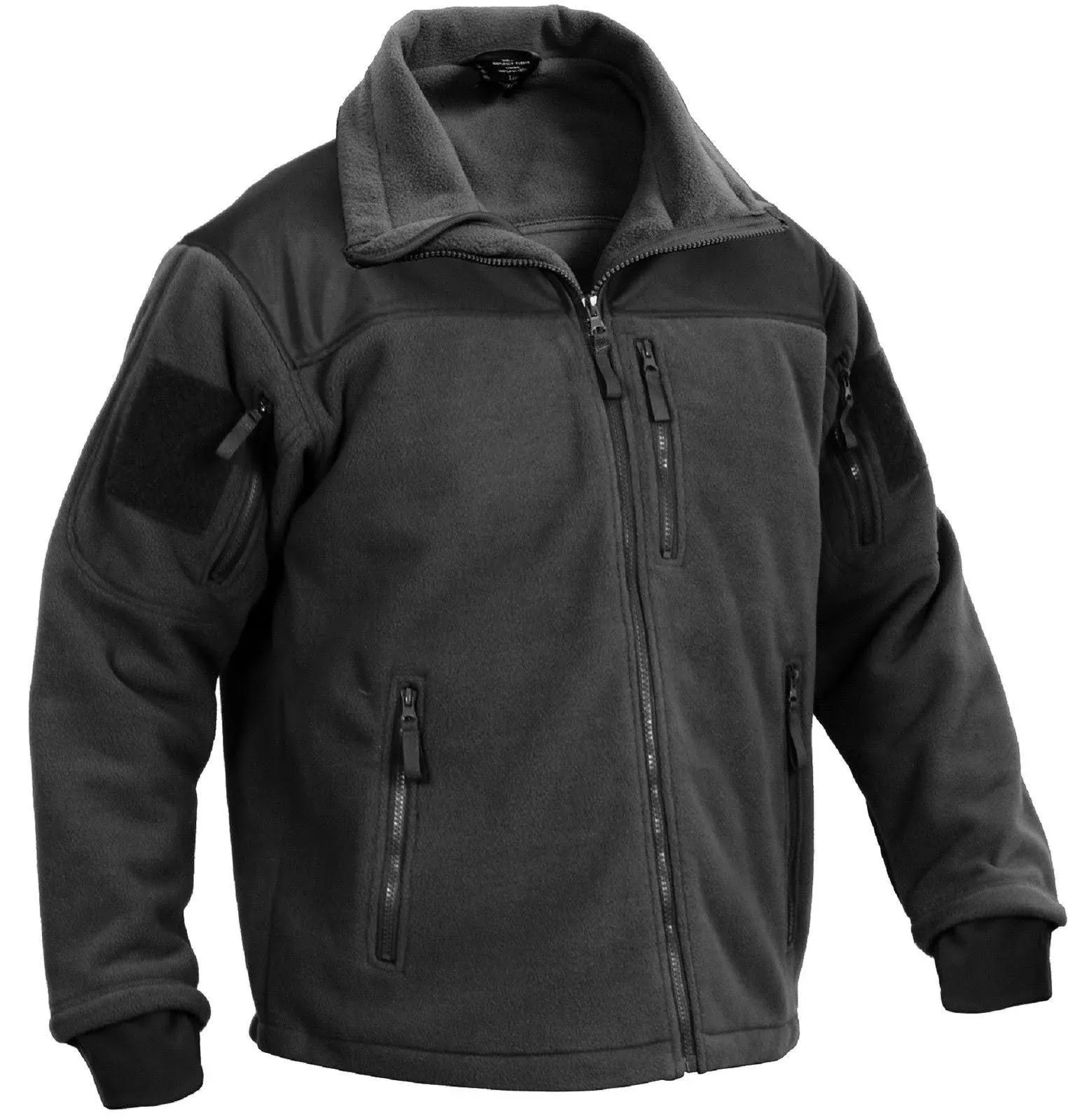 Rothco - Spec Ops Tactical Black Fleece Jacket