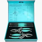 Toadfish Crab & Lobster Tool Set; Shell Cutters & Seafood Forks