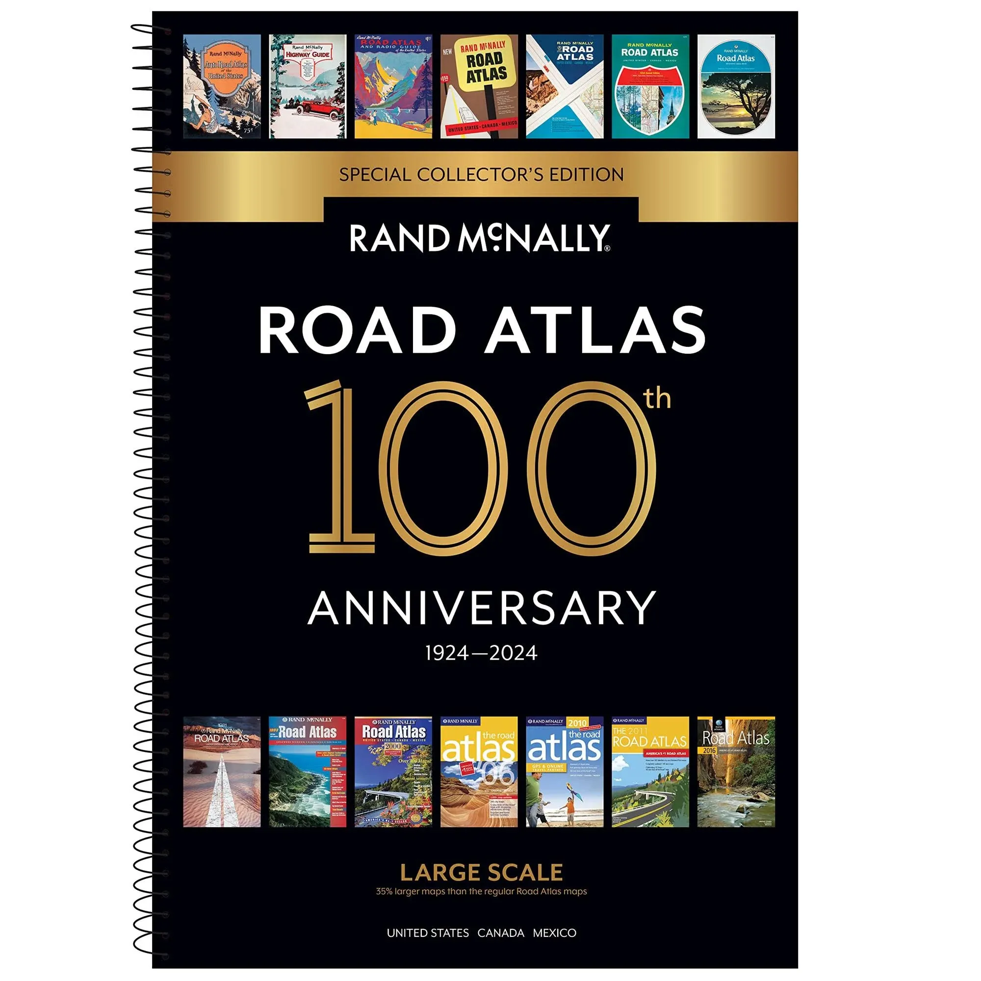 Rand McNally 2025 Large Scale Road Atlas [Book]