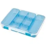 Sterilite Multi-purpose Storage Divided Case, Clear