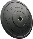 HulkFit 2” Olympic Shock Absorbing Bumper Weight Plates - 10 Pounds (Pair)