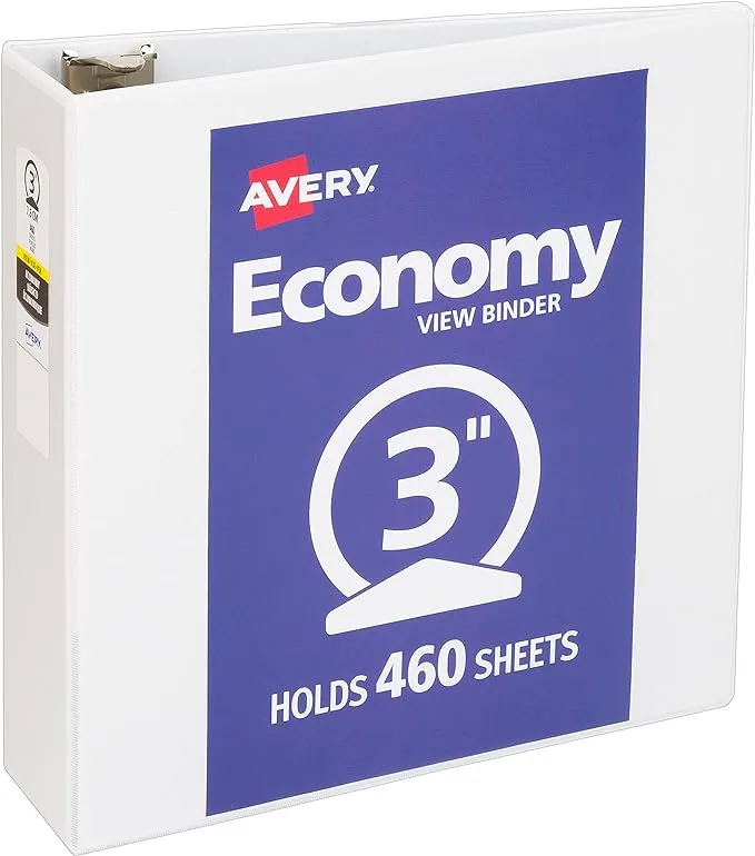 Avery Economy View Binder