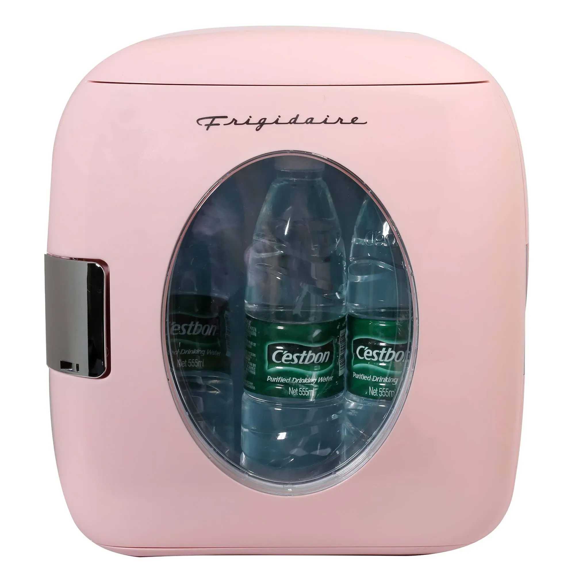 Frigidaire - Retro 12-Can Beverage Cooler - Pink