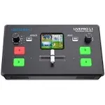 FEELWORLD LIVEPRO L1 V1 Live Stream Switcher 4 HDMI Input LCD Screen Video Mixer