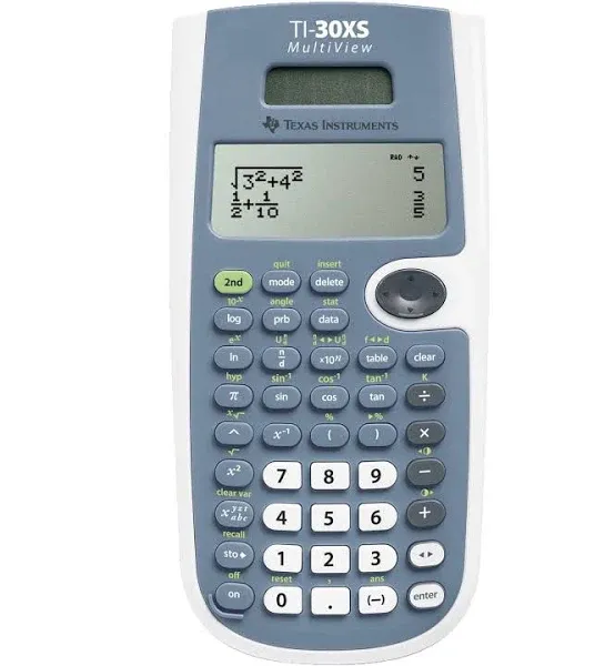 Texas Instruments MultiView Ti-30xs Scientific Calculator