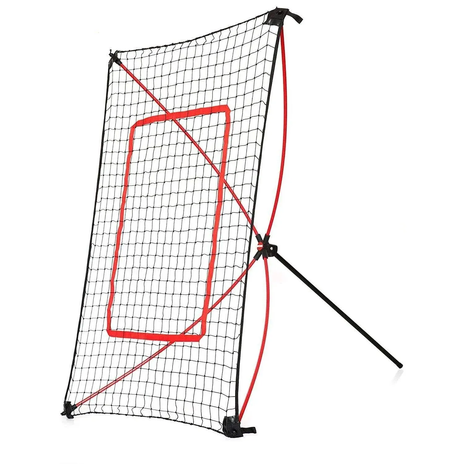 NET PLAYZ Pitchback Portable Baseball Rebound Net, 5Ft X 3Ft, Quick Set Up, Ligh