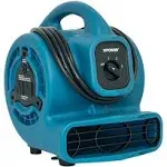 XPOWER 600 CFM Mini Mighty Air Mover - Blue P-80a