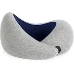 Ostrichpillow Go - Luxury Travel Pillow with Memory Foam | Airplane Pillow, Car Travel Pillow, Neck Rest (One Size, Grey)