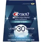 Crest 3DWhitestrips 1 Hour Express + LED Light Teeth Whitening Strip Kit, 19 Treatments