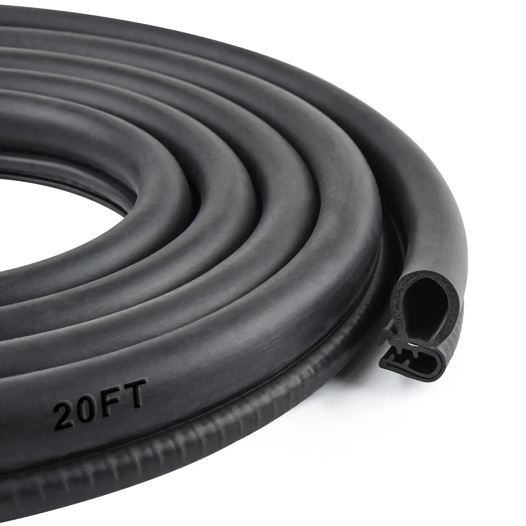 Car Door Rubber Seal Strip Trim Seal with Side Bulb for Cars, Boats, RVs, Trucks ...